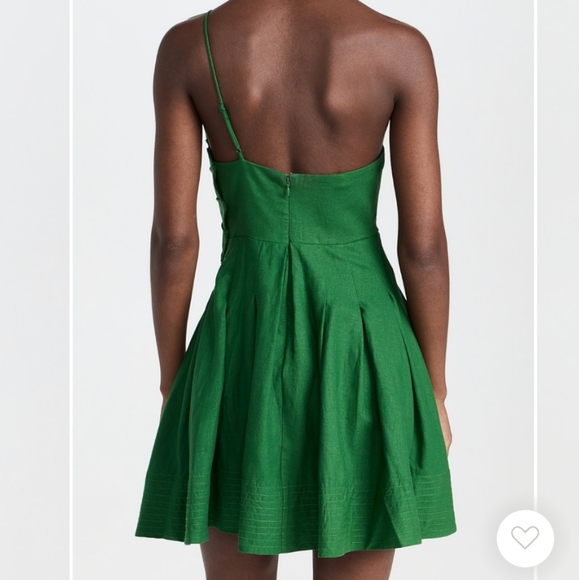 Farm Rio Green Leaf Lea Mini Dress - Picture 4 of 10